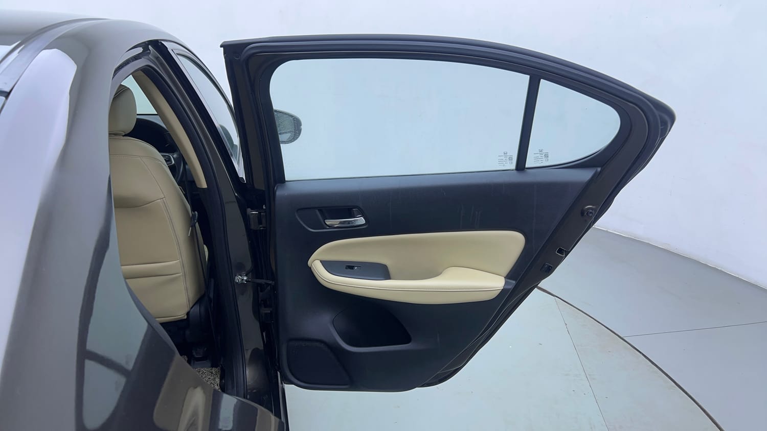 Used 2021 Honda City ZX CVT Petrol Petrol Automatic interior RIGHT REAR DOOR OPEN VIEW