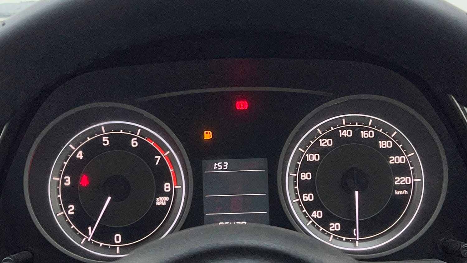 Used 2017 Maruti Suzuki Dzire VXi Petrol Manual interior CLUSTERMETER VIEW