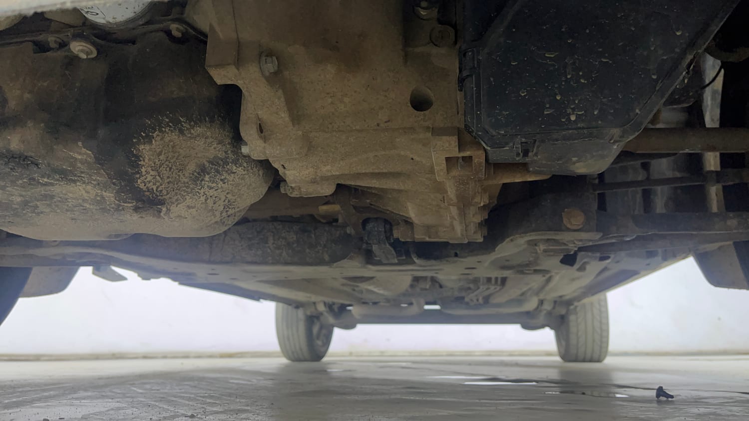Used 2018 Ford EcoSport Titanium 1.5L Ti-VCT Petrol Manual extra FRONT LEFT UNDERBODY VIEW