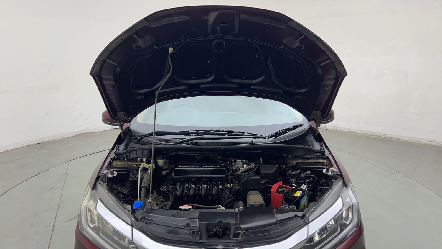 Used 2017 Honda City ZX CVT Petrol Petrol Automatic engine ENGINE & BONNET OPEN FRONT VIEW