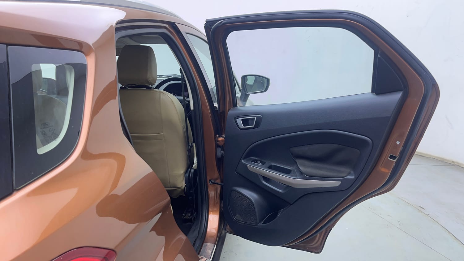 Used 2018 Ford EcoSport Titanium 1.5L Ti-VCT Petrol Manual interior RIGHT REAR DOOR OPEN VIEW