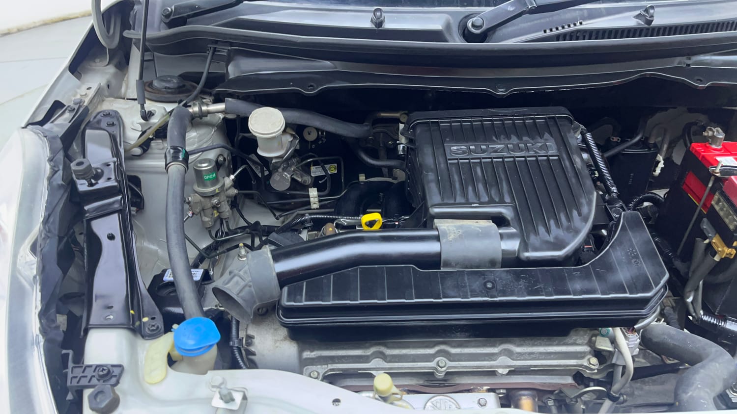 Used 2014 Maruti Suzuki Swift Dzire VXI Petrol Manual engine ENGINE RIGHT SIDE VIEW