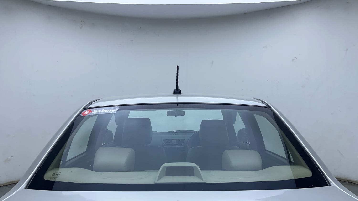 Used 2014 Maruti Suzuki Swift Dzire VXI Petrol Manual exterior BACK WINDSHIELD VIEW