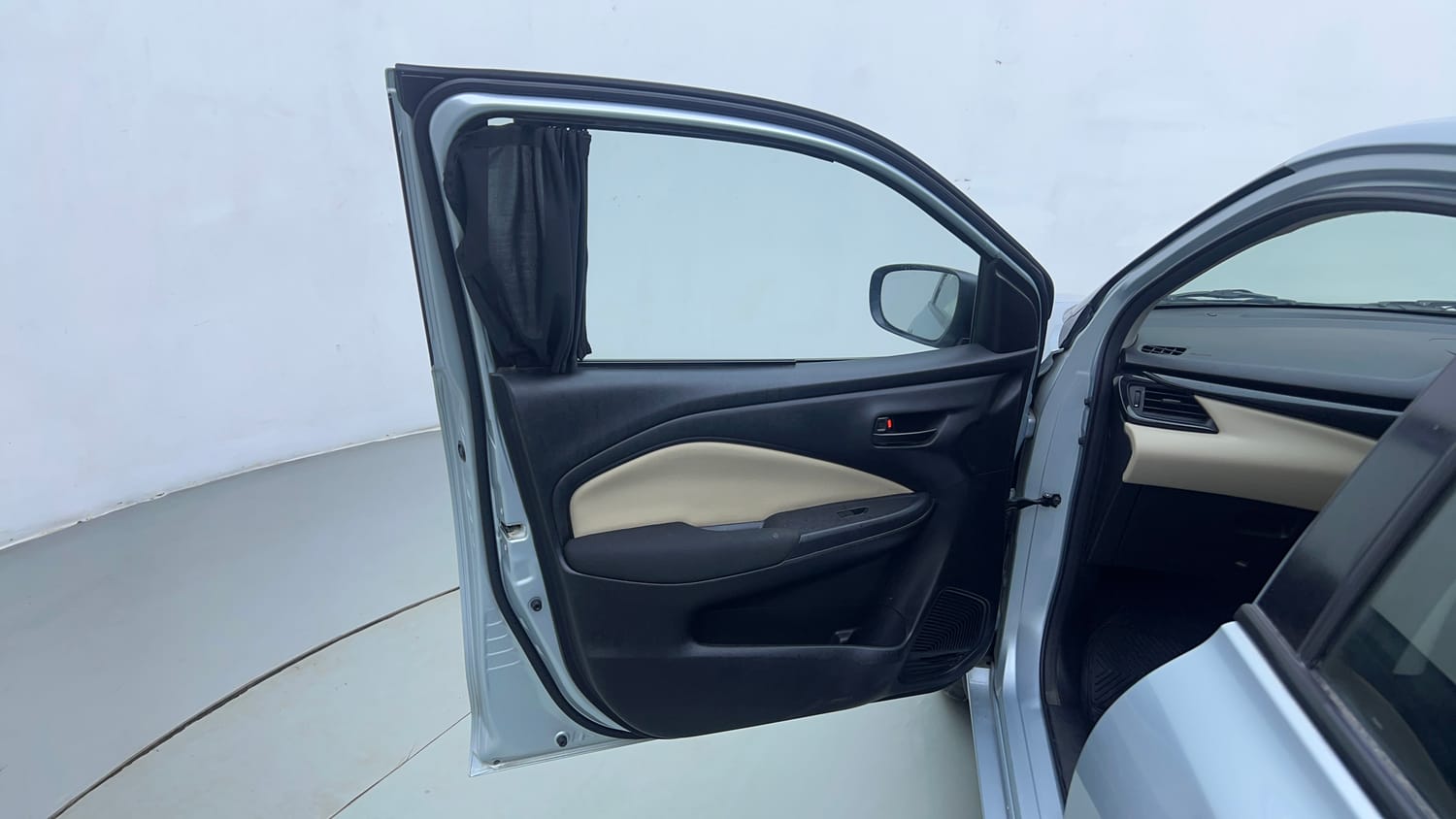 Used 2023 Toyota Glanza S AMT Petrol Automatic interior LEFT FRONT DOOR OPEN VIEW