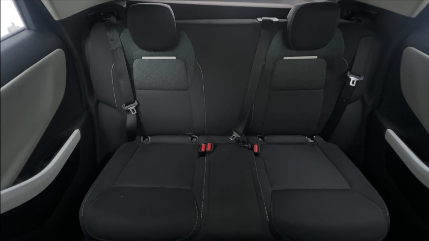 Used 2023 Tata Nexon Creative 1.2 Revotron Petrol 6MT Petrol Manual interior REAR SEAT CONDITION VIEW