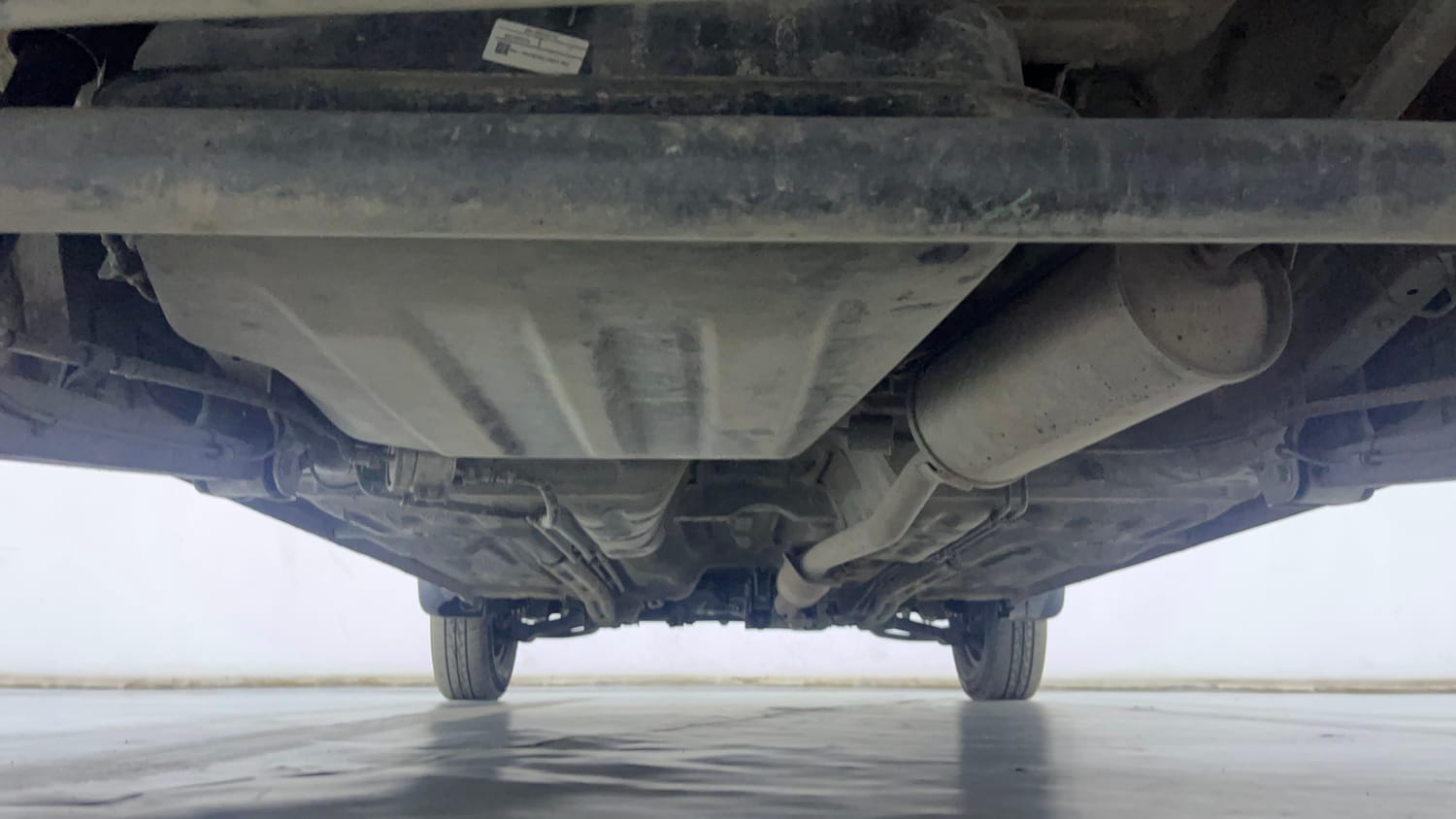 Used 2020 Maruti Suzuki Alto 800 LXi Petrol Manual extra REAR UNDERBODY VIEW (TAKEN FROM REAR)