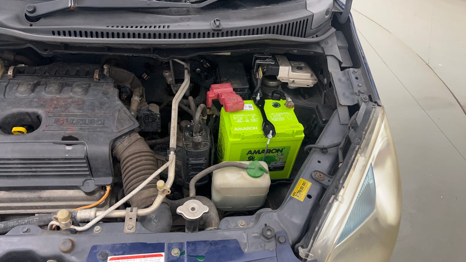 Used 2018 Maruti Suzuki Wagon R 1.0 VXI AMT Petrol Automatic engine ENGINE LEFT SIDE VIEW