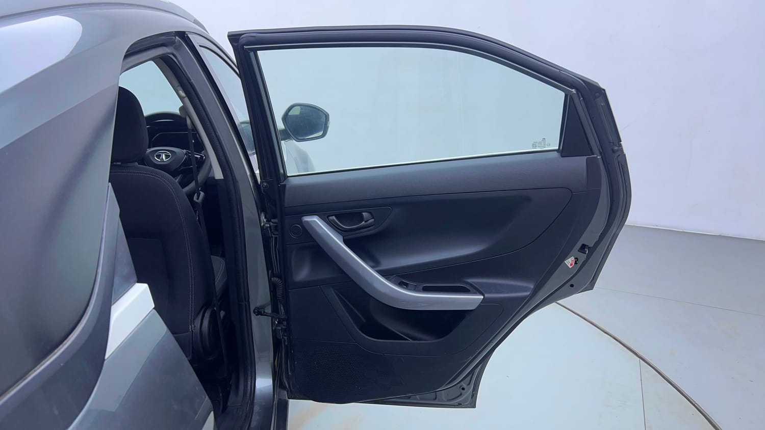 Used 2021 Tata Nexon XM Petrol Manual interior RIGHT REAR DOOR OPEN VIEW