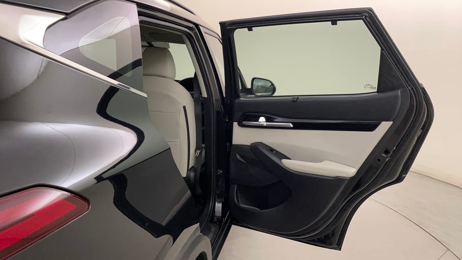 Used 2023 Kia Seltos HTX 1.5 Petrol Manual interior RIGHT REAR DOOR OPEN VIEW