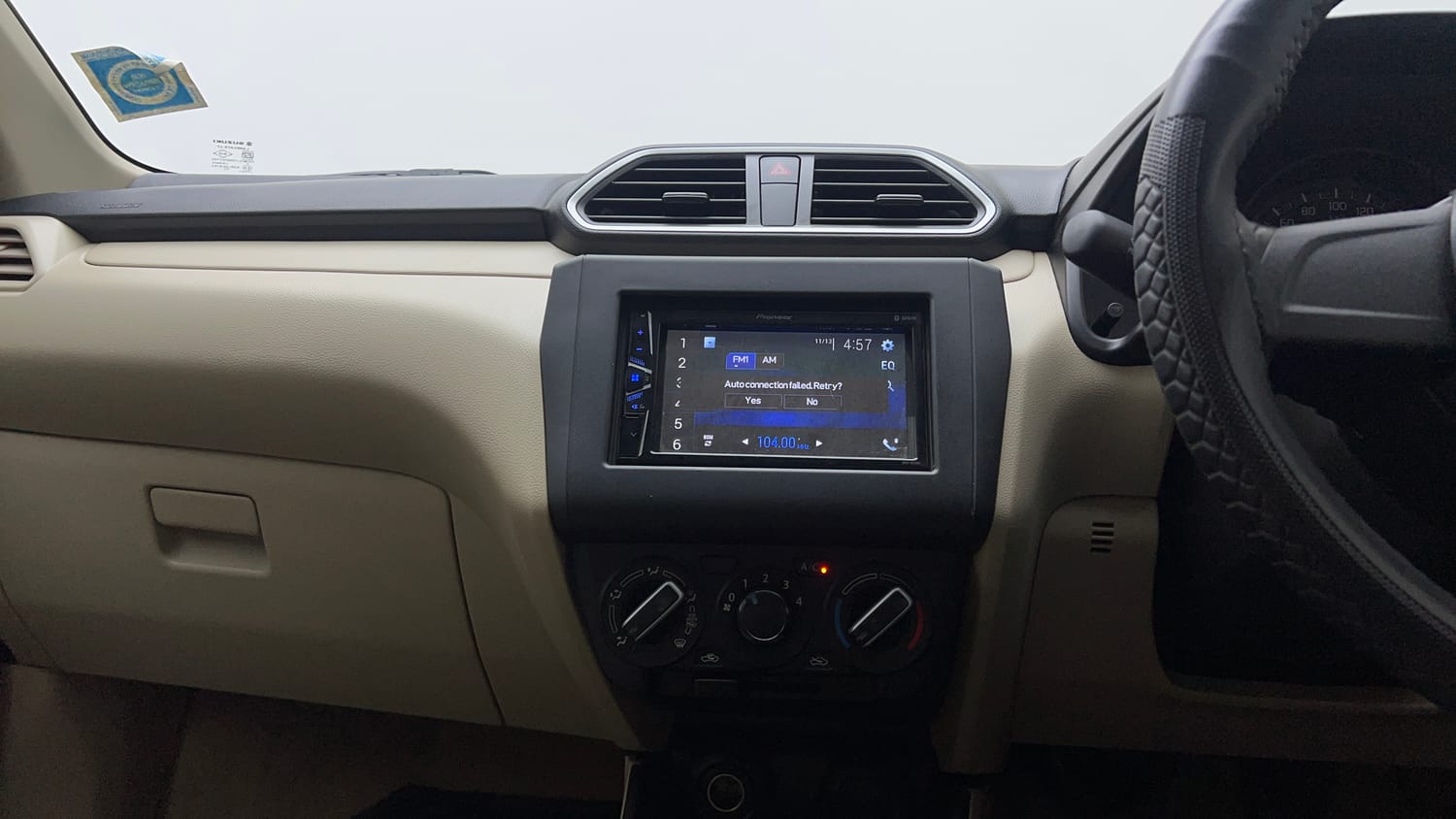 Used 2022 Maruti Suzuki Dzire LXi Petrol Manual interior MUSIC SYSTEM & AC CONTROL VIEW