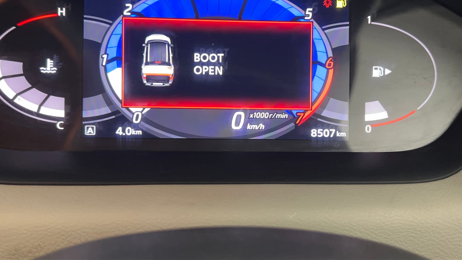 Used 2021 Nissan Magnite XV Petrol Manual interior CLUSTERMETER VIEW