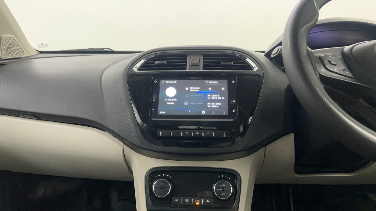 Used 2022 Tata Tiago XZ Plus CNG Cng Manual interior MUSIC SYSTEM & AC CONTROL VIEW