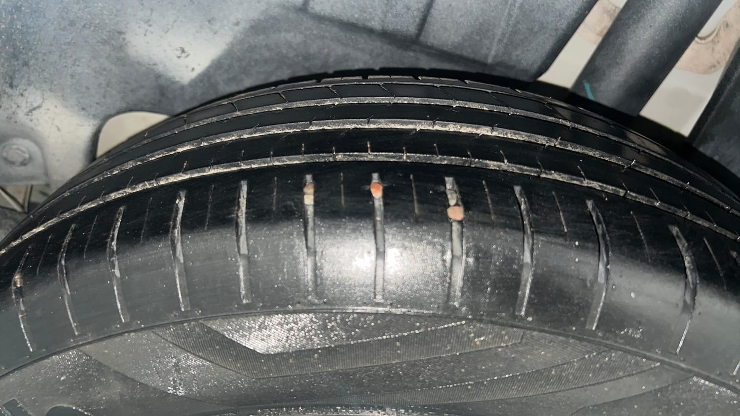 Used 2022 Maruti Suzuki Dzire ZXi Plus Petrol Manual tyres LEFT REAR TYRE TREAD VIEW