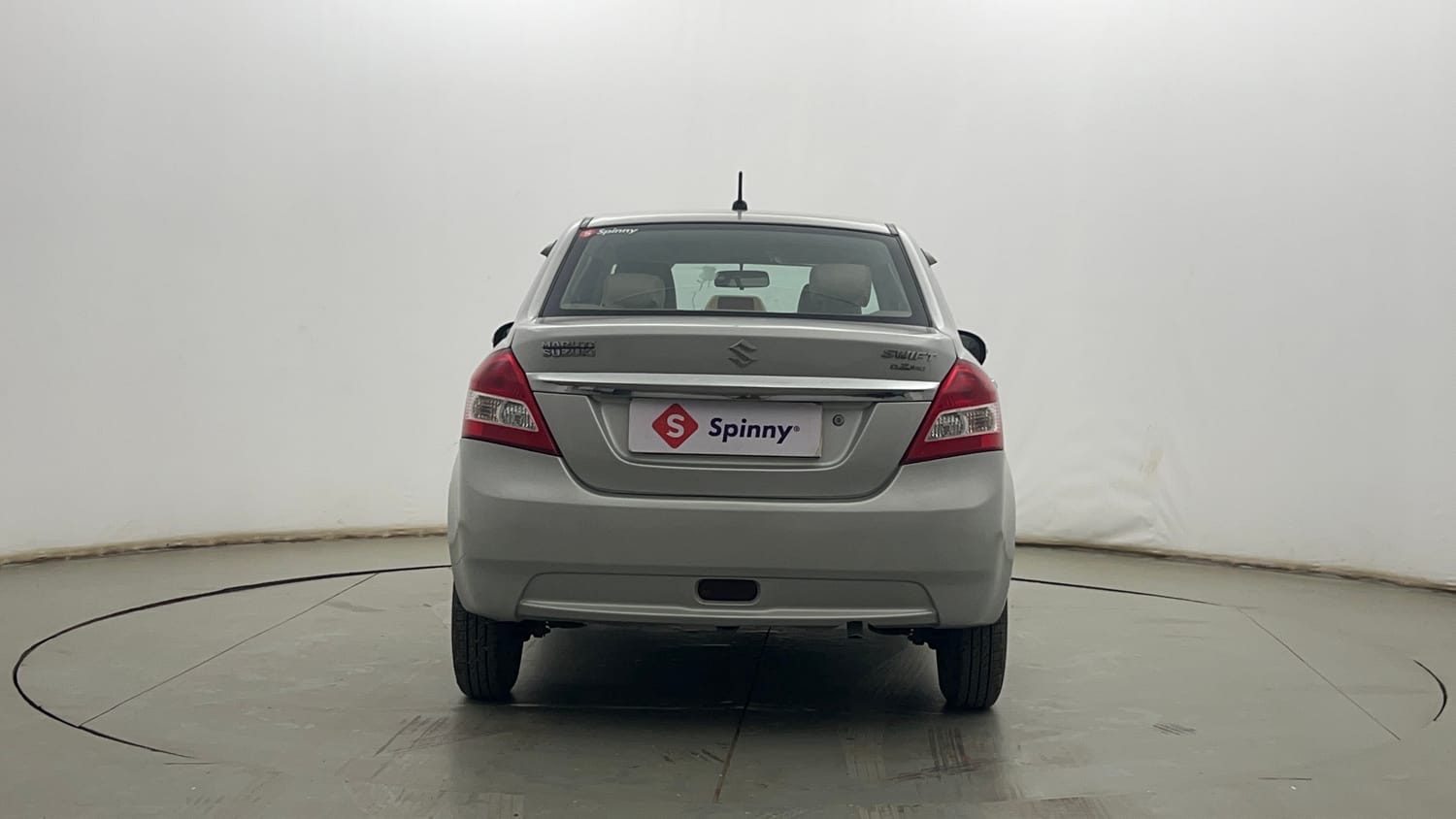 Used 2014 Maruti Suzuki Swift Dzire VXI Petrol Manual exterior BACK VIEW