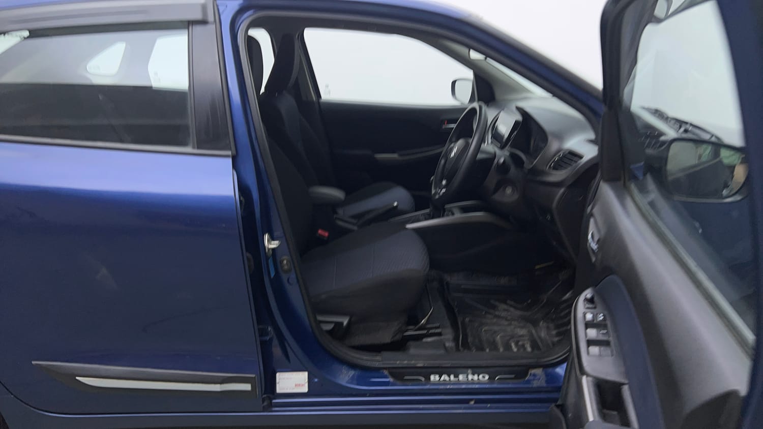 Used 2021 Maruti Suzuki Baleno Delta Petrol+CNG (Outside Fitted) Cng Manual interior RIGHT SIDE FRONT DOOR CABIN VIEW