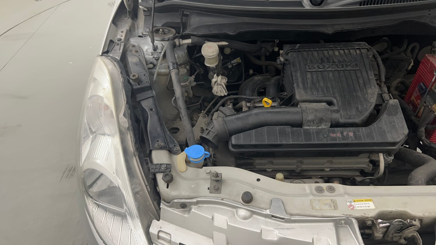 Used 2014 Maruti Suzuki Swift Dzire VXI Petrol Manual engine ENGINE RIGHT SIDE VIEW