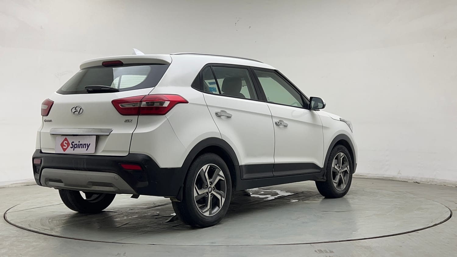 Used 2019 Hyundai Creta SX 1.6 AT CRDi Diesel Automatic exterior RIGHT REAR CORNER VIEW