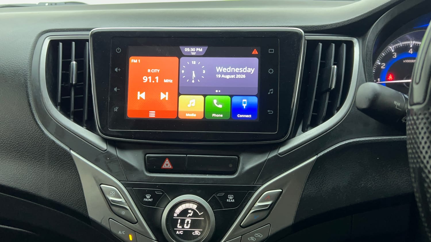 Used 2019 Maruti Suzuki Baleno Zeta Petrol Manual top_features Integrated (in-dash) music system