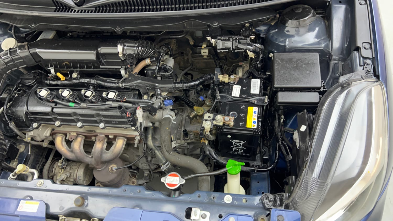 Used 2019 Maruti Suzuki Baleno Zeta Petrol Manual engine ENGINE LEFT SIDE VIEW