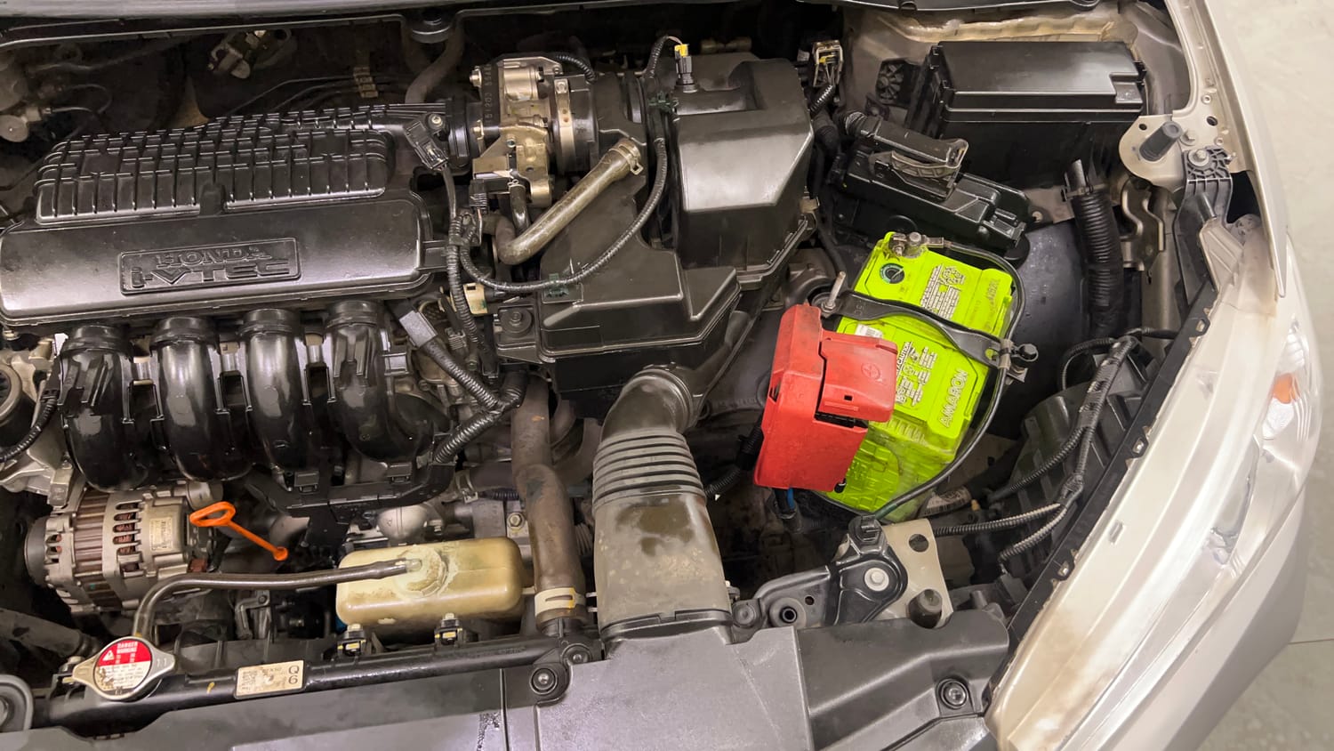Used 2016 Honda City V Petrol Manual engine ENGINE LEFT SIDE VIEW