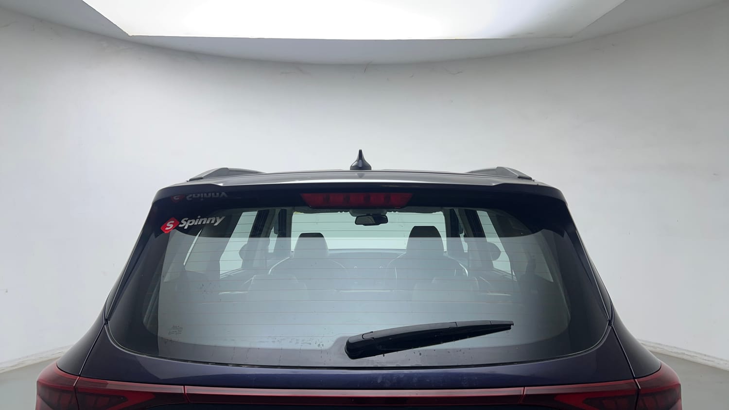 Used 2022 Kia Carens Luxury Plus 1.5 Diesel AT 7 STR Diesel Automatic exterior BACK WINDSHIELD VIEW