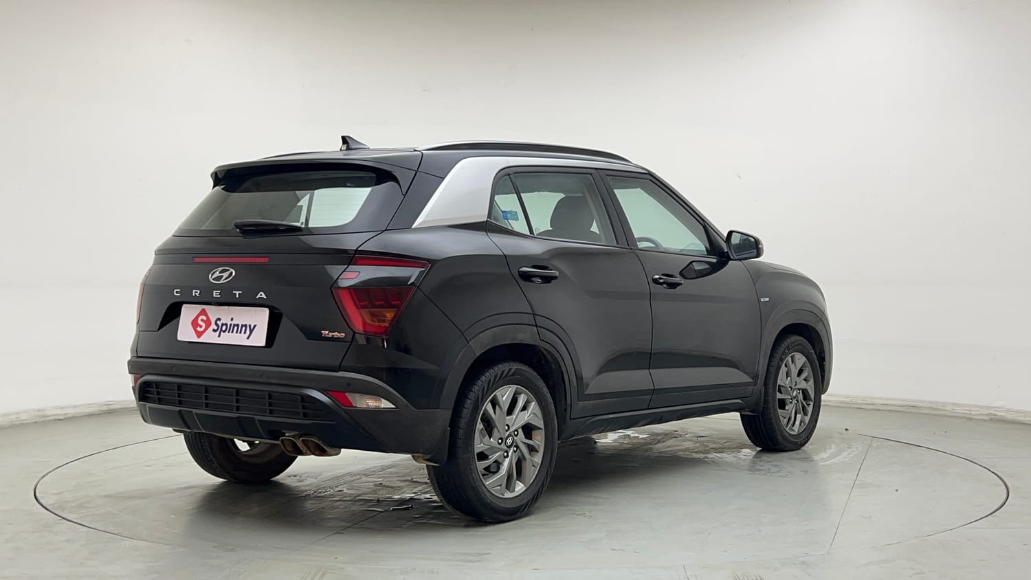 Used 2020 Hyundai Creta SX (O) 1.4 Turbo 7 DCT Petrol Automatic exterior RIGHT REAR CORNER VIEW