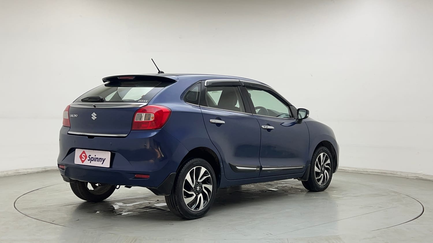 Used 2019 Maruti Suzuki Baleno Zeta Petrol Manual exterior RIGHT REAR CORNER VIEW