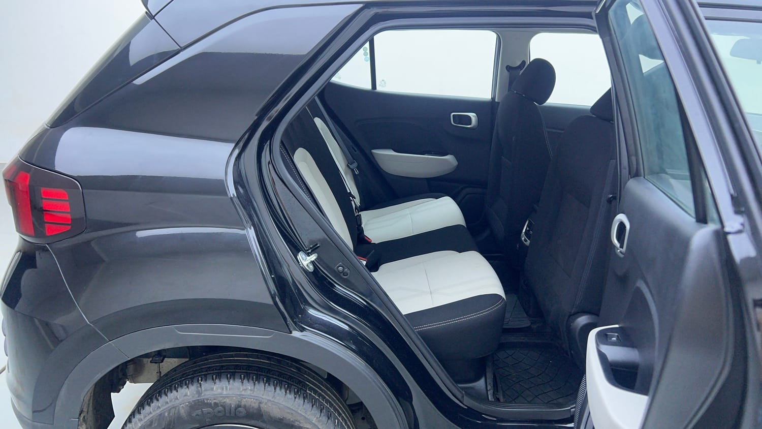 Used 2025 Hyundai Venue S Plus 1.2 Petrol MT Petrol Manual interior RIGHT SIDE REAR DOOR CABIN VIEW