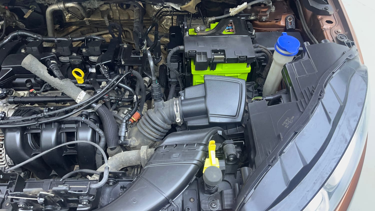 Used 2018 Ford EcoSport Titanium 1.5L Ti-VCT Petrol Manual engine ENGINE LEFT SIDE VIEW