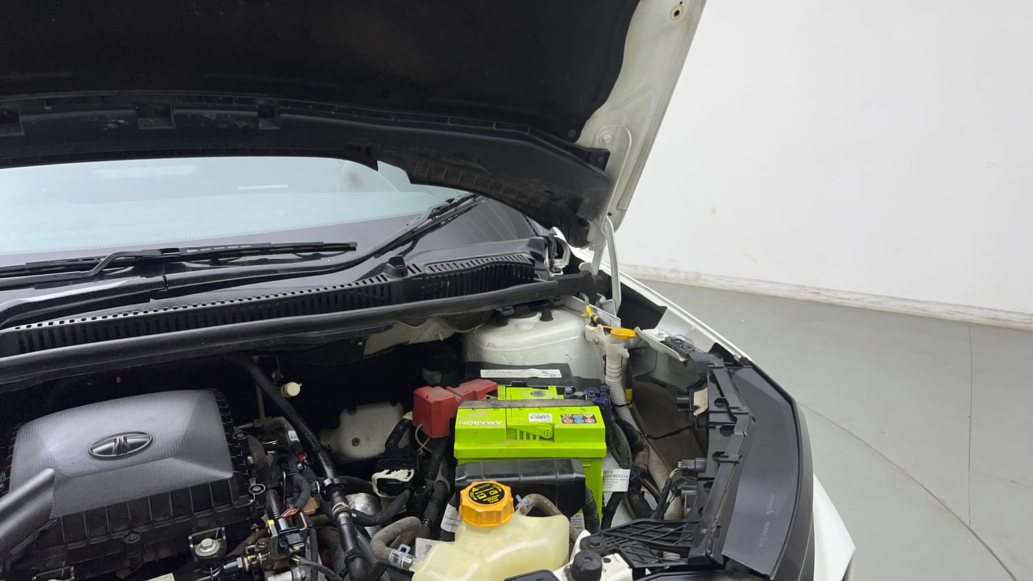 Used 2023 Tata Nexon Creative 1.2 Revotron Petrol 6MT Petrol Manual engine ENGINE LEFT SIDE HINGE & APRON VIEW