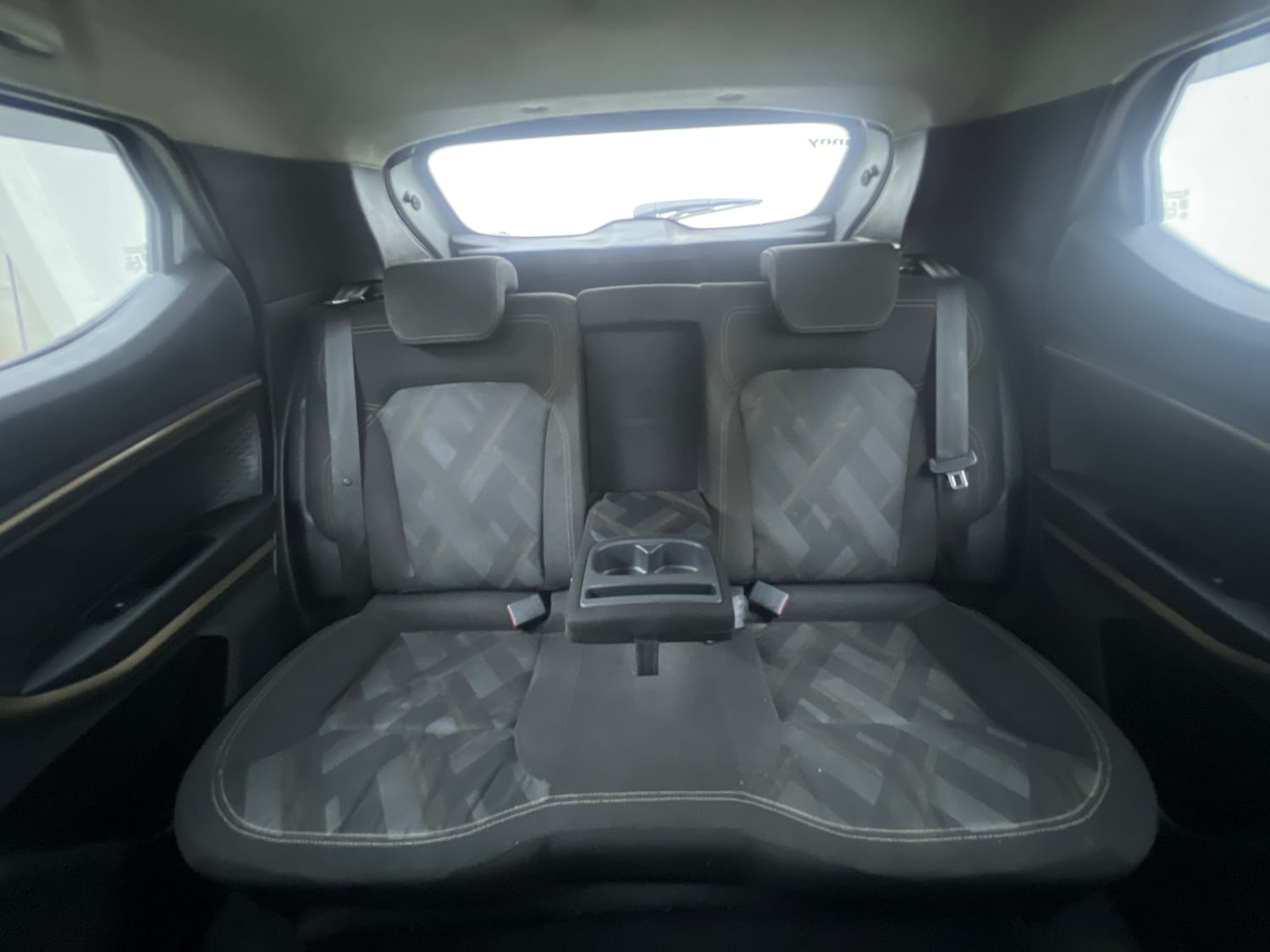 Used 2021 Renault Kiger RXT 1.0 Turbo MT Petrol Manual interior REAR SEAT CONDITION VIEW