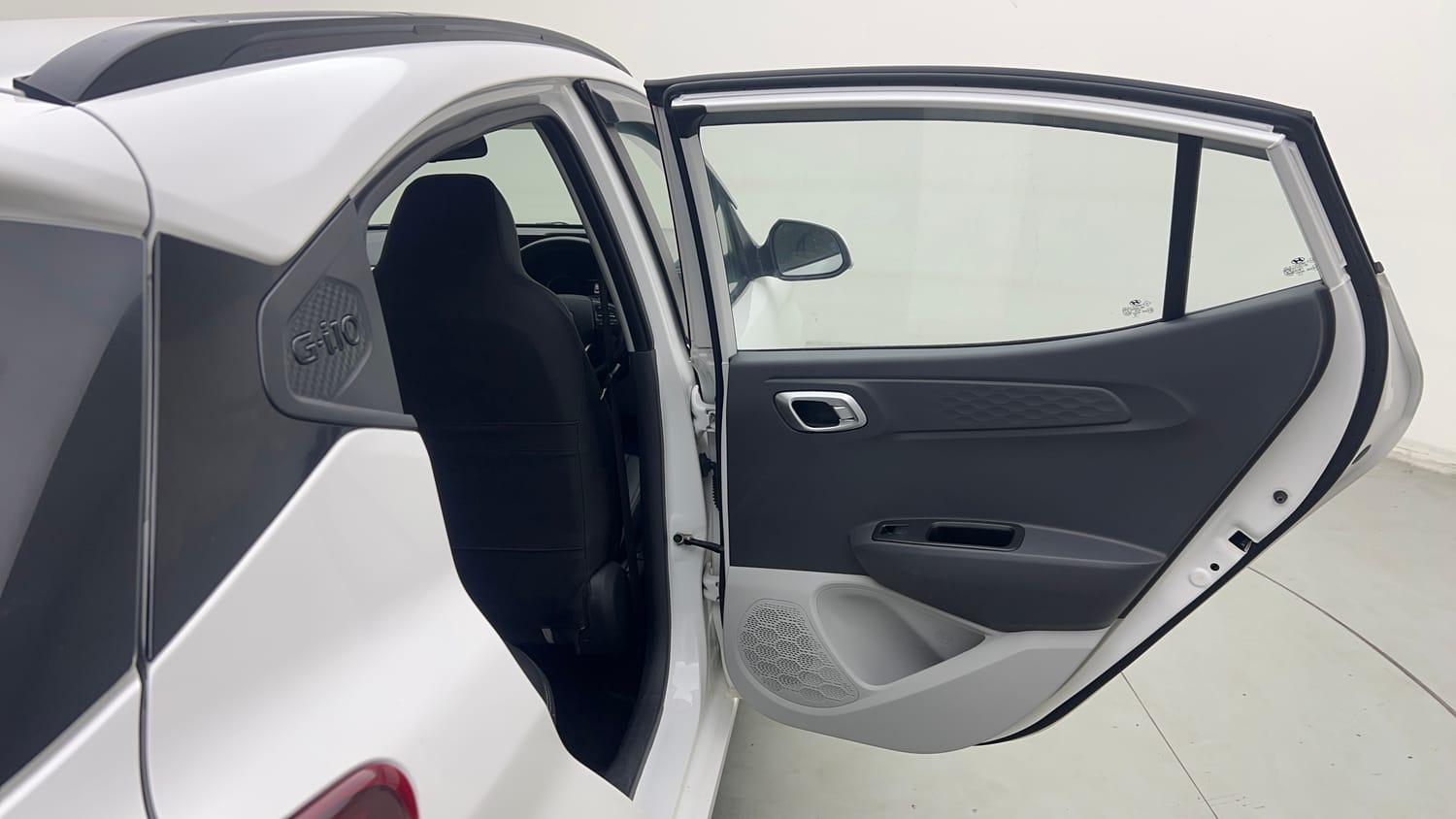 Used 2023 Hyundai Grand i10 Nios Sportz 1.2 Kappa VTVT Petrol Manual interior RIGHT REAR DOOR OPEN VIEW