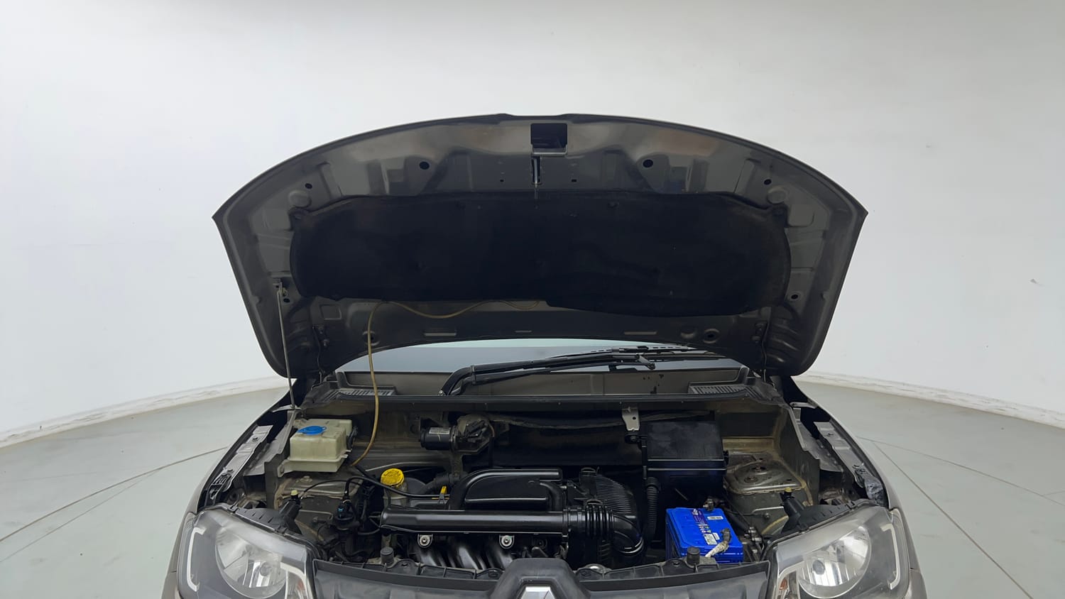 Used 2017 Renault Kwid 1.0 RXL AMT Petrol Automatic engine ENGINE & BONNET OPEN FRONT VIEW