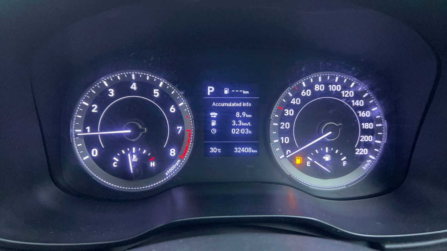 Used 2019 Hyundai Venue SX Plus 1.0 Turbo DCT Petrol Automatic interior CLUSTERMETER VIEW