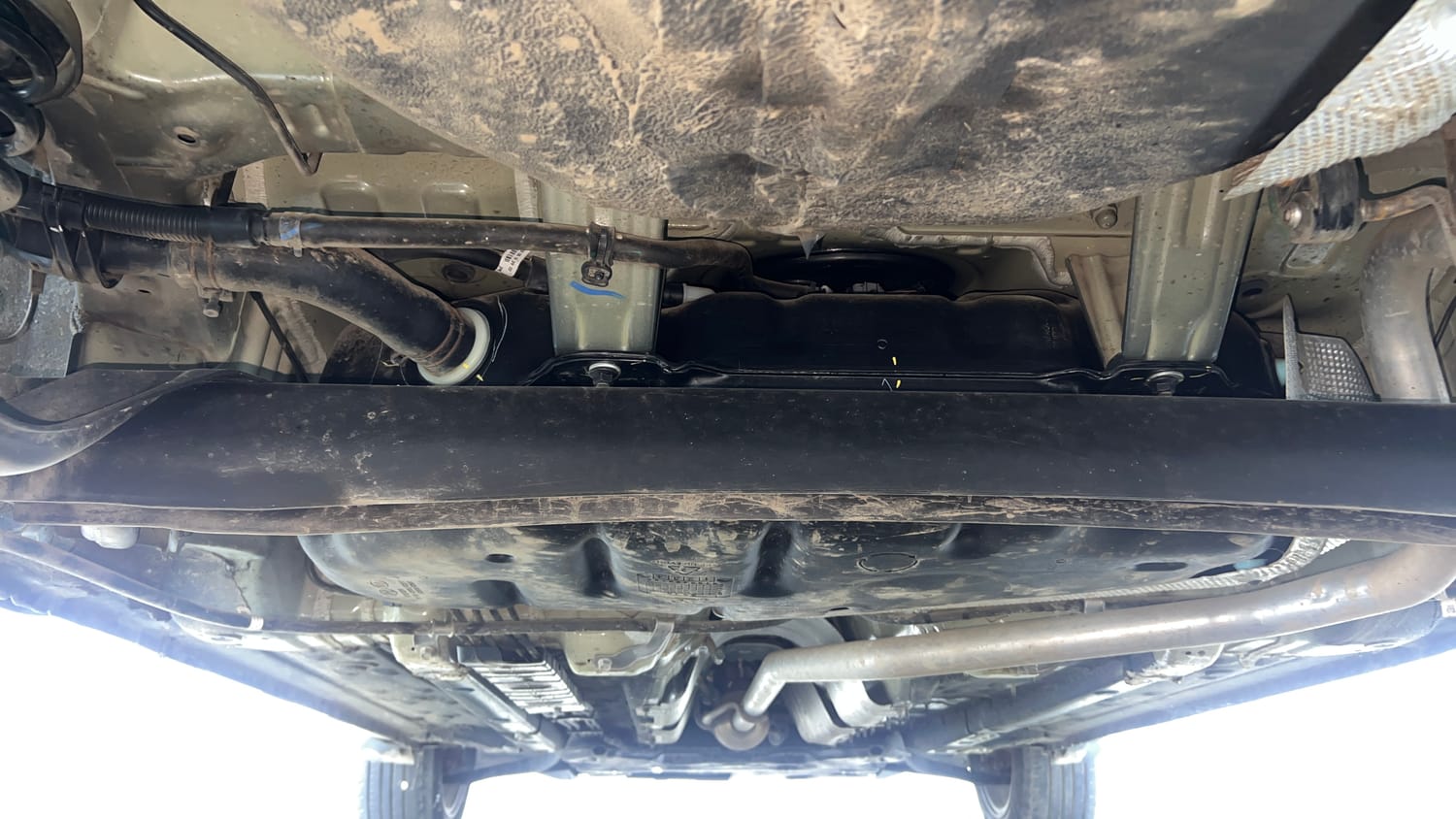 Used 2025 Hyundai Venue S Plus 1.2 Petrol MT Petrol Manual extra REAR UNDERBODY VIEW (TAKEN FROM REAR)