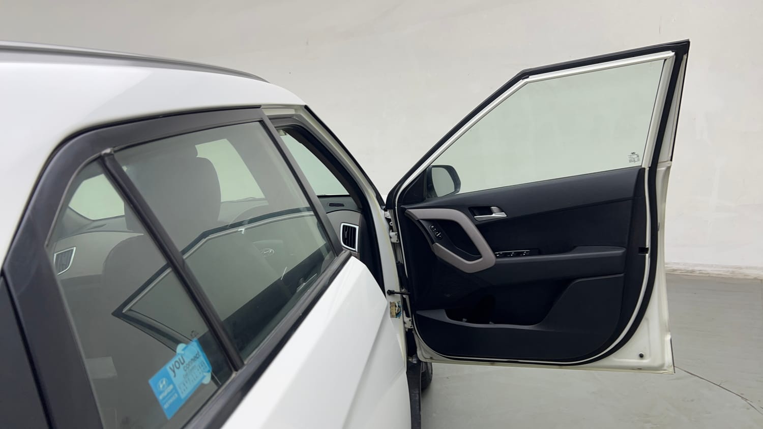 Used 2019 Hyundai Creta SX 1.6 AT CRDi Diesel Automatic interior RIGHT FRONT DOOR OPEN VIEW