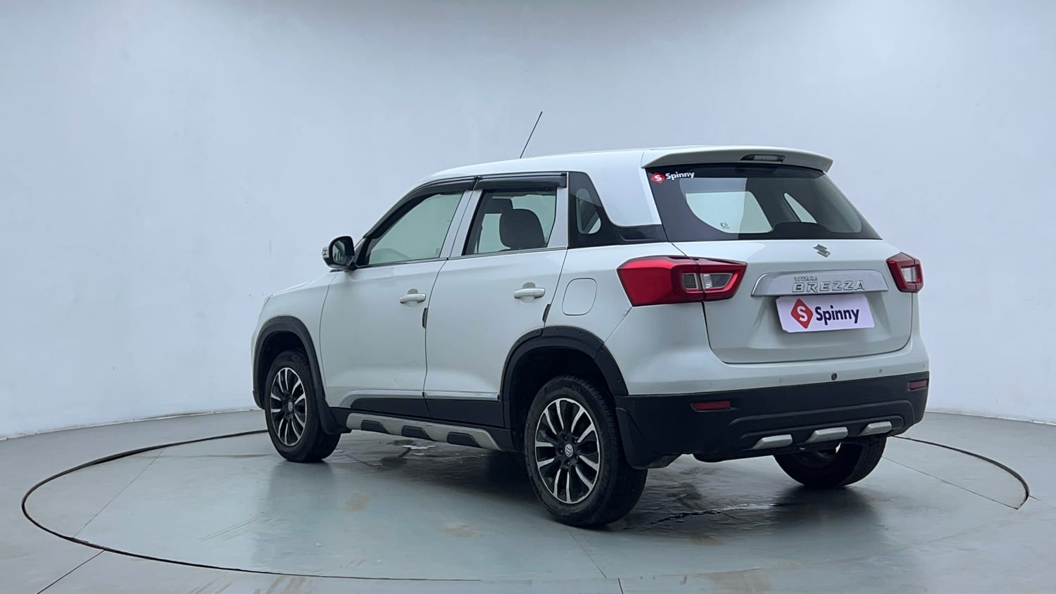 Used 2021 maruti-suzuki Vitara Brezza LXi Petrol Manual exterior LEFT REAR CORNER VIEW