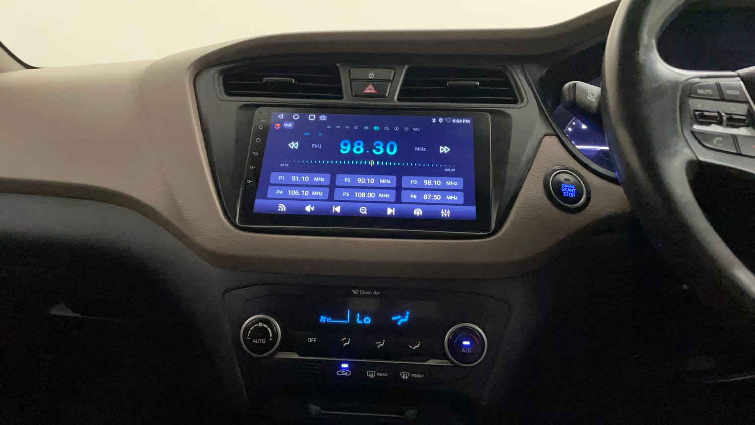 Used 2016 Hyundai Elite i20 Asta 1.4 CRDI (O) Diesel Manual interior MUSIC SYSTEM & AC CONTROL VIEW