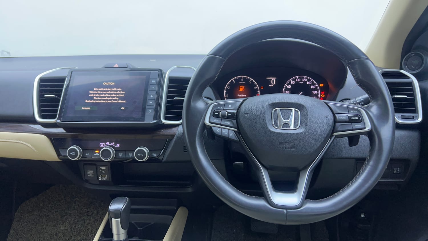 Used 2021 Honda City ZX CVT Petrol Petrol Automatic interior STEERING VIEW