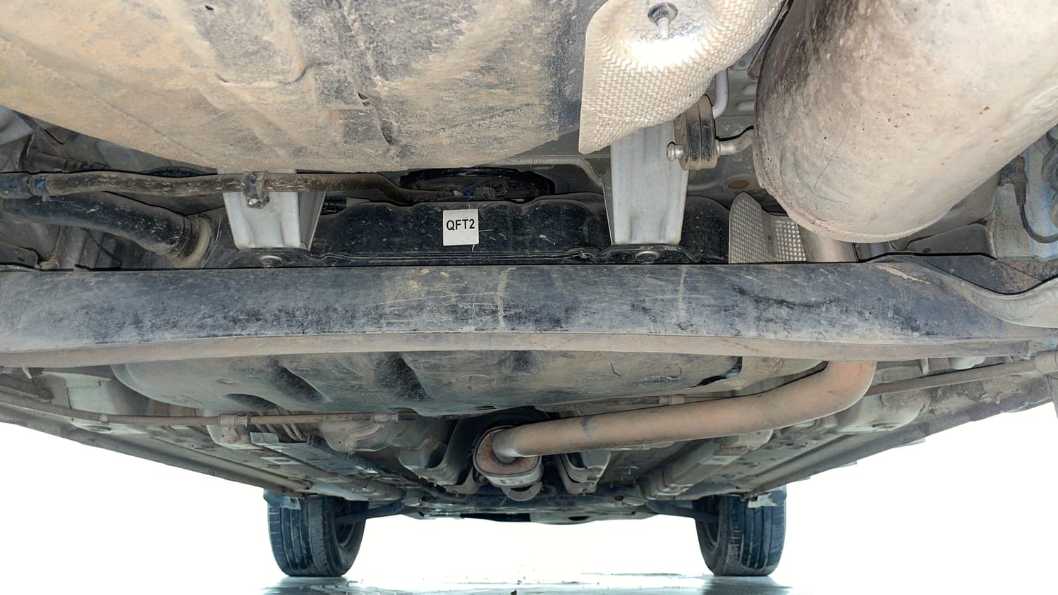 Used 2022 Hyundai Venue SX 1.0 Turbo Petrol Manual extra REAR UNDERBODY VIEW (TAKEN FROM REAR)