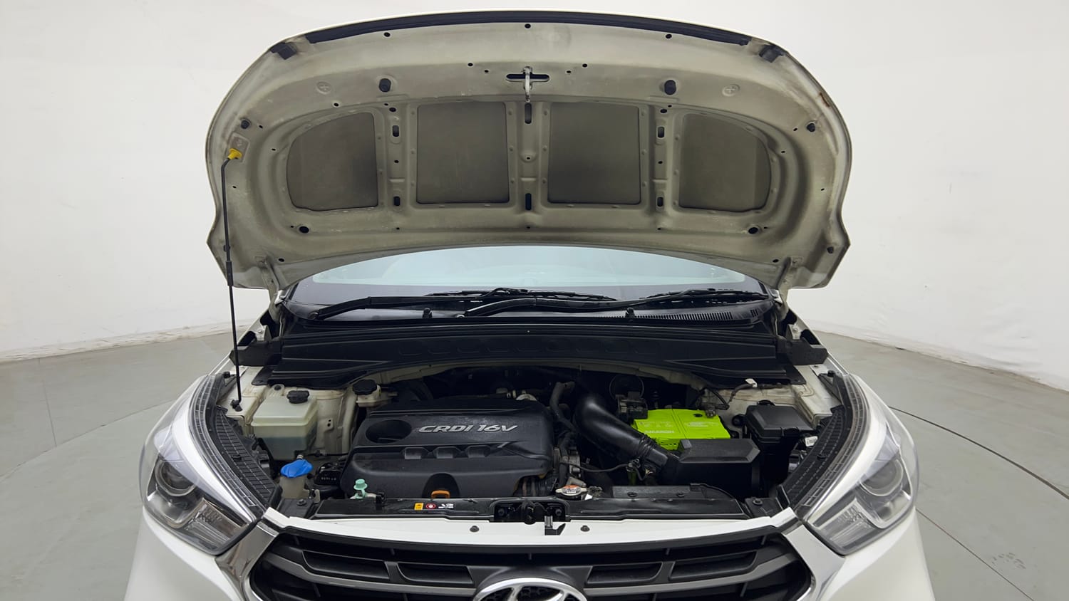 Used 2019 Hyundai Creta SX 1.6 AT CRDi Diesel Automatic engine ENGINE & BONNET OPEN FRONT VIEW