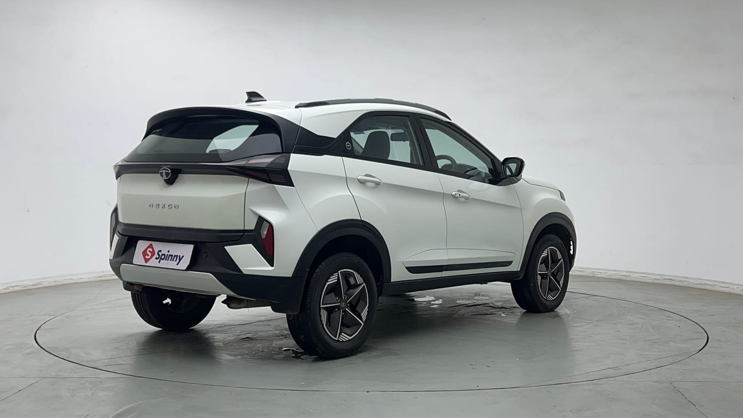 Used 2023 Tata Nexon Creative 1.2 Revotron Petrol 6MT Petrol Manual exterior RIGHT REAR CORNER VIEW