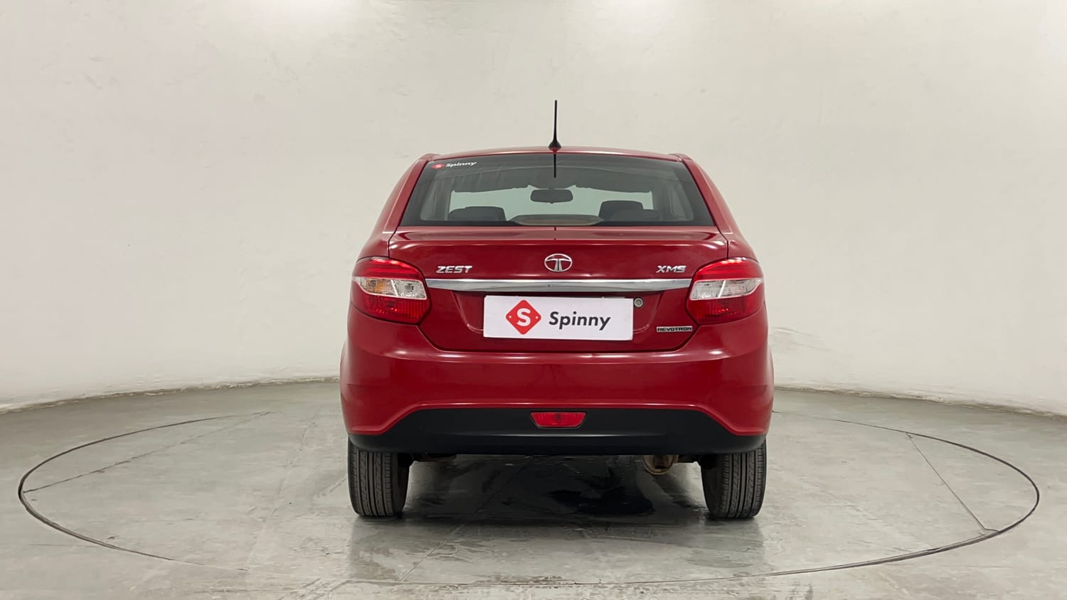 Used 2014 Tata Zest XMS Petrol Petrol Manual exterior BACK VIEW