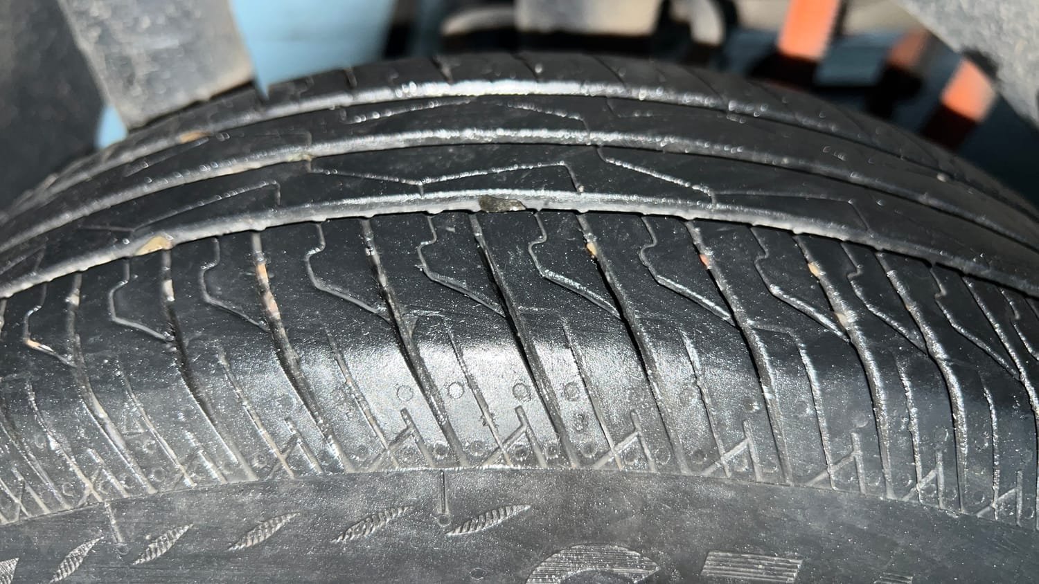 Used 2025 MG Motors Comet EV Exclusive FC Electric Automatic tyres RIGHT REAR TYRE TREAD VIEW