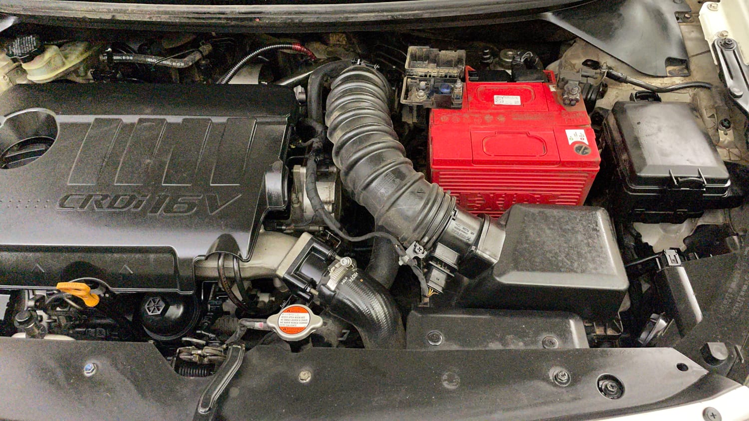 Used 2016 Hyundai Elite i20 Asta 1.4 CRDI (O) Diesel Manual engine ENGINE LEFT SIDE VIEW