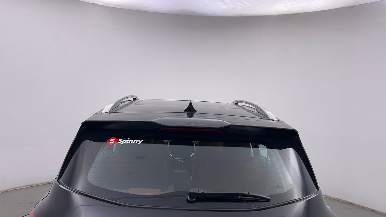 Used 2022 MG Motors Hector Plus Sharp 1.5 Petrol Turbo CVT 6-STR Petrol Automatic exterior BACK WINDSHIELD VIEW