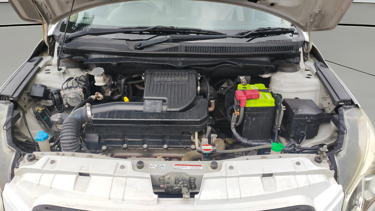 Used 2018 Maruti Suzuki Ciaz Zeta 1.4 MT Petrol Manual engine ENGINE & BONNET OPEN FRONT VIEW