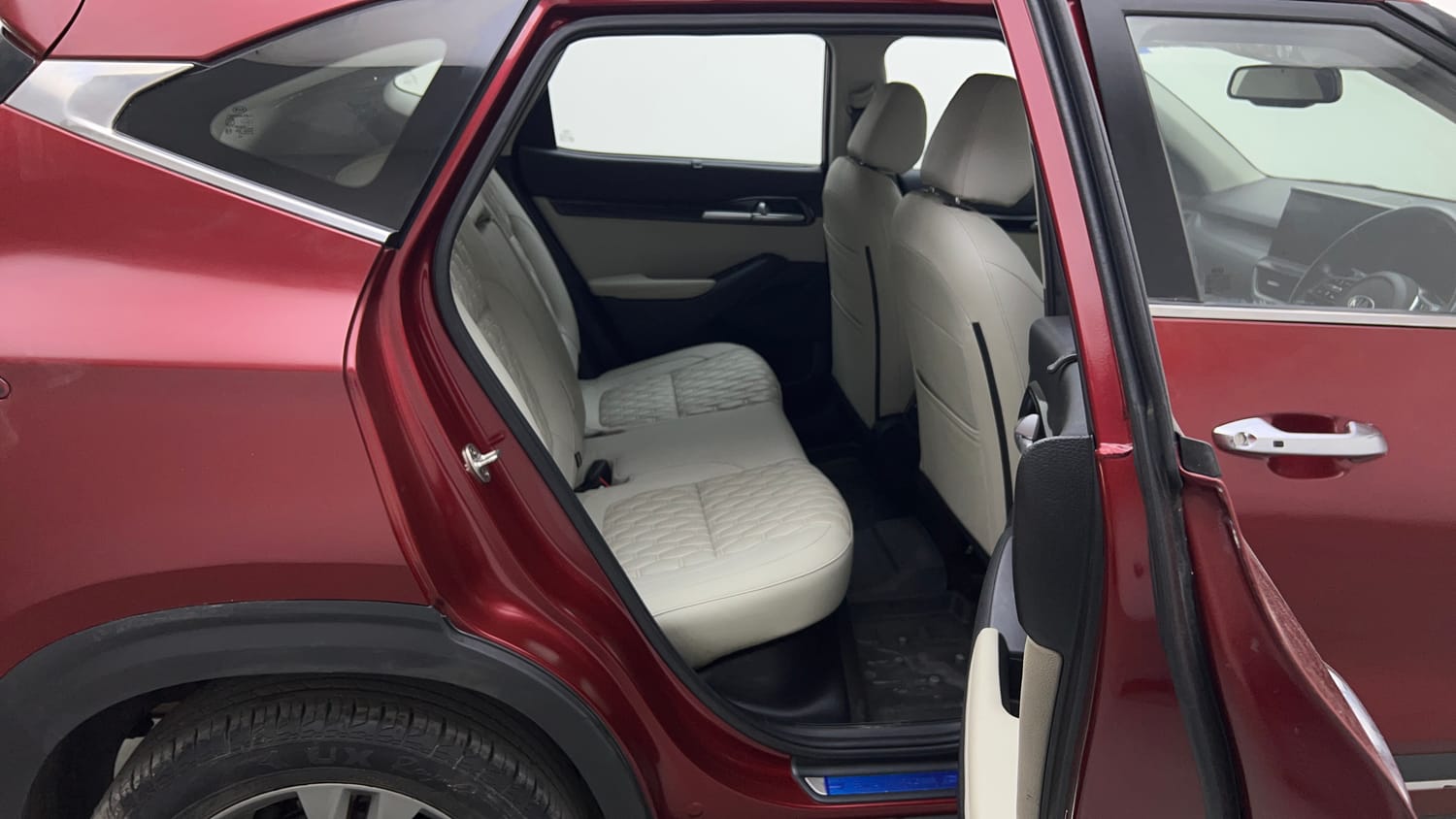 Used 2021 kia Seltos HTX IVT 1.5 Petrol Automatic interior RIGHT SIDE REAR DOOR CABIN VIEW