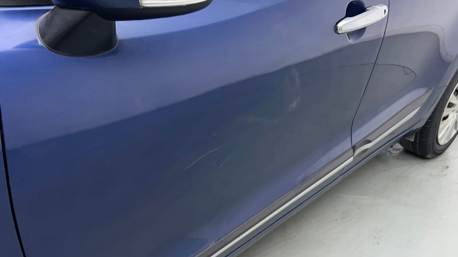 Used 2021 Maruti Suzuki Baleno Delta Petrol+CNG (Outside Fitted) Cng Manual dents MINOR SCRATCH