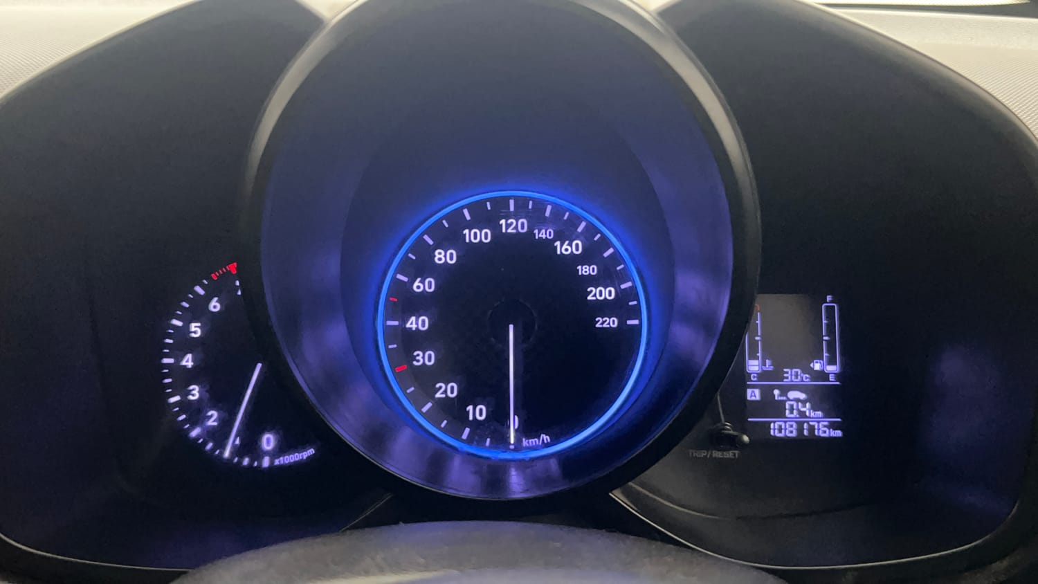 Used 2019 hyundai Venue SX 1.0 Turbo Petrol Petrol Manual interior CLUSTERMETER VIEW
